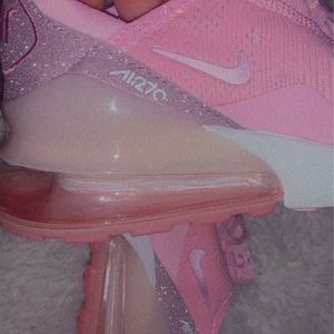 Nike air max 270 pink with blinG